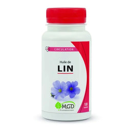MGD NATURE huile de lin 100 capsules