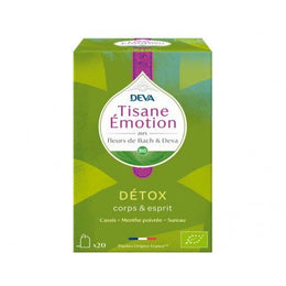 DEVA Tisane Emotion Detox Corps & Esprit 20 Sachets - Parapharmacie en Ligne