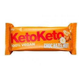 Keto Keto Barre cacao et noisettes 50g - Vegan - Parapharmacie en Ligne