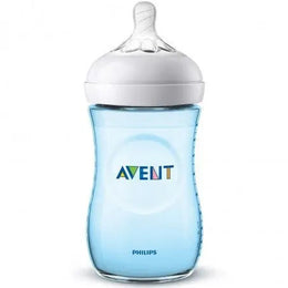 AVENT Biberon Natural bleu 260 ml - Parapharmacie en Ligne