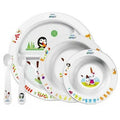 AVENT SET REPAS 6 M+ 1 Assiette - 2 Bols - 1 Fourchette - 1 Cuillère - Parapharmacie en Ligne