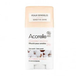 Acorelle DEODORANT DOUCEUR COTON POUDRÉ BIO 45G - Parapharmacie en Ligne