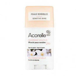 Acorelle DEODORANT DOUCEUR CUR DE JASMIN BIO 45G - Parapharmacie en Ligne