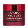 Apivita WINE ELIXIR Crème de Nuit Lift Régénérante 50ml - Parapharmacie en Ligne