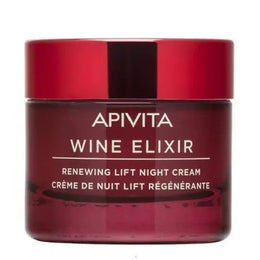 Apivita WINE ELIXIR Crème de Nuit Lift Régénérante 50ml - Parapharmacie en Ligne
