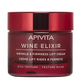 Apivita Wine Elixir Crème Lift Rides & Fermeté  Texture Riche 50ml - Parapharmacie en Ligne