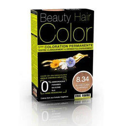 BEAUTY HAIR COLOR Blond Clair Lumineux 8.34 - 160ml - Parapharmacie en Ligne