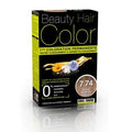 BEAUTY HAIR COLOR Blond Marron Chaud 7.74 - 160ml - Parapharmacie en Ligne