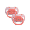 BÉBÉ CONFORT SUCETTES REVERSIBLES - 18/36 M - SILICONE - ANIMALS ROSE X2 7034 - Parapharmacie en Ligne