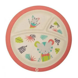 BÉBÉ CONFORT ASSIETTE APPRENTI AVEC COMPARTIMENTS BAMBOO JUNGLE VIBES 2277 - Parapharmacie en Ligne