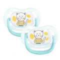 BÉBÉ CONFORT SUCETTES PHYSIO AIR CONF - 18/36 M - THE GARDENER BLEU ET JAUNE SIL X2 - 6884 - Parapharmacie en Ligne