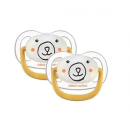 BÉBÉ CONFORT SUCETTES PHYSIO AIR CONF PHOSPO - 0/6 M - BEAR SIL X2 - 6952 - Parapharmacie en Ligne