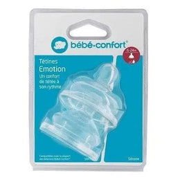BÉBÉ CONFORT TETINES EMOTION - T.2 3 VITESSES (6/24M) - SILICONE X2 6999 - Parapharmacie en Ligne