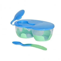 BEBEDOR 2 Bols Et Cuilleres bleu - Parapharmacie en Ligne