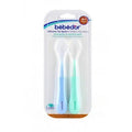 BEBEDOR 2 CUILLERES EN SILICONE REF 8554 bleu - Parapharmacie en Ligne