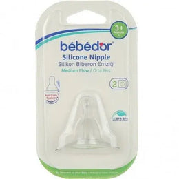 BEBEDOR TETINE SILICONE NIPPLE 3M+ REF 302 - Parapharmacie en Ligne