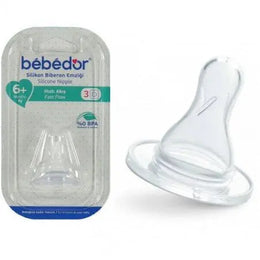 BEBEDOR TETINE SILICONE NIPPLE 6M+ REF 303 - Parapharmacie en Ligne
