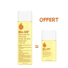 BIO-OIL SKINCARE OIL (NATURAL) 125 ML Achete + BIO-OIL SKINCARE OIL (NATURAL) 25 ML Offert - Parapharmacie en Ligne