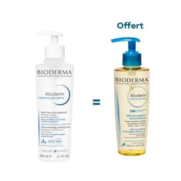 BIODERMA ATODERM INTENSIVE GEL CRÈME 200 ML Achete + ATODERM HUILE DE DOUCHE 200ML Offert - Parapharmacie en Ligne