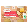 Babybio Petit pot poire de Provence 2 x 130 g