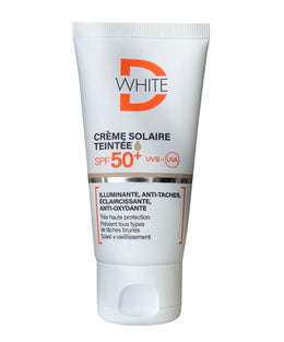 Dwhite Crème Solaire Teintée Spf50+ 50ml - Parapharmacie Bien-etre