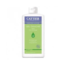 Cattier GEL DOUCHE RELAXANT - TILLEUL / EAU FLEUR D'ORANGER 1L - Parapharmacie en Ligne