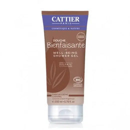 Cattier Gel Douche Bienfaisante Crème Caramel  sans sulfates 200ml