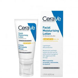 CeraVe Crème Hydratante Visage SPF50 Peaux Normales À Sèches 40ml - Parapharmacie en Ligne