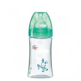 DODIE BIBERON INITIATION+ 270 ML VERT LAPIN TÉTINE DÉBIT 2 - Parapharmacie en Ligne