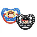 DODIE Sucette Physiologique +18 Silicone DUO 50 cowboy et pirate - Parapharmacie en Ligne