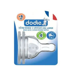 DODIE TETINE INITIATION+ ANTI COLIQUE D4 +6M LIQUIDE EPAIS X2 - Parapharmacie en Ligne