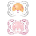 MAM AIR SUCETTE 0-6 MOIS SILICONE FILLE