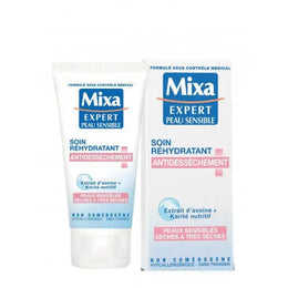 MIXA - Crème hydratante pour visage - Soin réhydratant antidessèchement - 50 ml