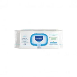 MUSTELA LINGETTES NETTOYANTES POUR LE CHANGE 70 UNITES Lingettes Épaisses
