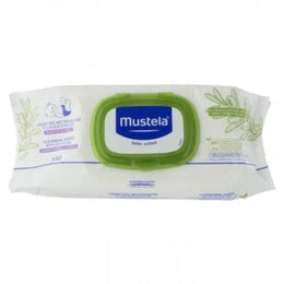 MUSTELA Lingettes à l'huile d'olive 50 unités