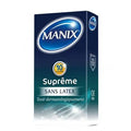 Manix SUPREME Sans Latex Préservatif lubrifié. Boîte de 10