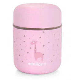 Miniland  THERMOS ALIMENT SOLIDE 600 ML ROSE 89222