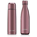 Miniland Deluxe lot de 2 thermos rose 500m - 89260