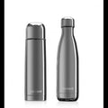Miniland Deluxe lot de 2 thermos silver 500ml - 89258