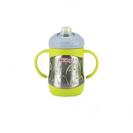 NUBY  thermos imprimé GEO avec ances, bec en silocone 220ml ID10260