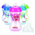 NUBY Gobelet anti-goutte Designer Series imprimé en PP à Bec en silicone souple et couverle 300ml  +6mois - ID10282