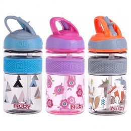 NUBY Goblets 2en 1 paille dure en Tritan 360 ml +3 ans - 20-NV0414024