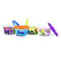 NUBY Lot de 6 bols PIC-NIQUE petit modèle  118ml  avec couvercle +3 mois - ID94044