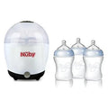 NUBY PACK  IDV31 Stérilisateur électrique + 3  biberons 210ml -  NTVP39