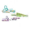 NUBY Pack Manucure de  Luxe : Ciseaux, Coupe-ongle, Lime +0 mois - ID242