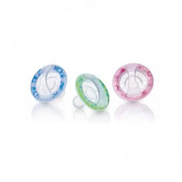 NUBY Sucette 100% silicone Surmoulé Natural Flex Cerise  6-18m - ID5757MACS8