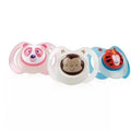 NUBY Sucette en silicone phosphorescente Ovale classique avec picots de massage 6-18mois ID5877MSFN