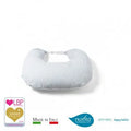 NUVITA COUSSIN D'ALLAITEMENT HYPOALLERGÉNIQUE, RESPIRANT, IMPERMÉABLES À LEAU - FEEDFRIEND BIANCO AZZURRO