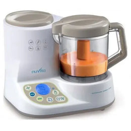 NUVITA ROBOT MULTIFONCTION 6 EN 1 CUISEUR VAPEUR – MIXE – HOMOGÉNÉISE – DÉCONGÈLE – CHAUFFE-BIBERON – STÉRILISATION –1966