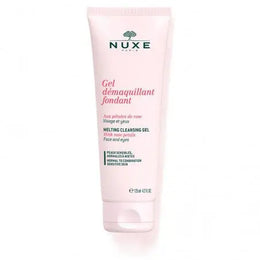 NUXE GEL DEMAQUILLANT FONDANT AUX PETALES DE ROSE 125ml Visage Et Yeux ? Peaux Sensibles, Normales À Mixtes